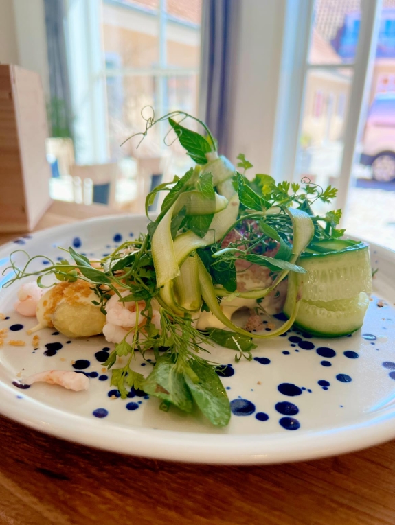 Stjerneskud fra restaurant i Sæby, mellem Frederikshavn og Aalborg