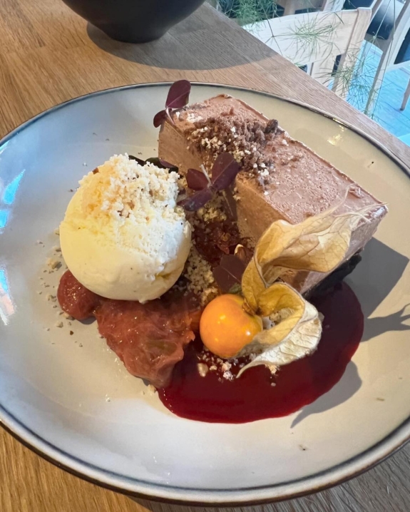 Lækkert mad fra restaurant i Sæby