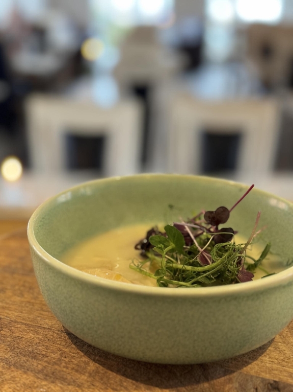 Lækkert mad fra restaurant i Sæby