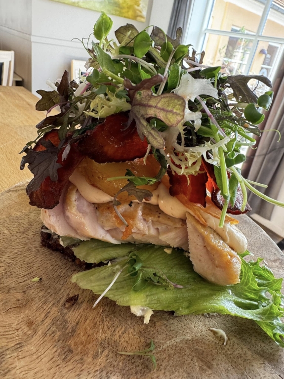 Lækkert mad fra restaurant i Sæby